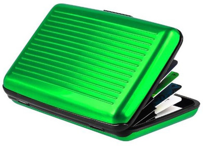 

Gurman Goods 6 Card Holder(Set of 1, Green)