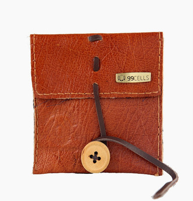 

99Cells 10 Card Holder(Set of 1, Tan)