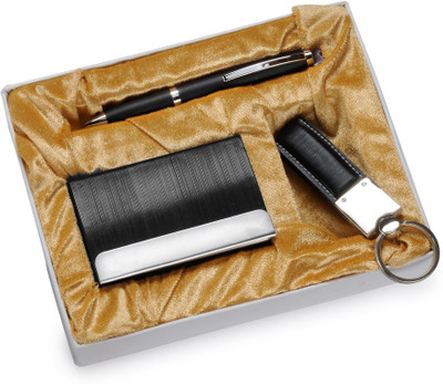 Arum 40 Card Holder(Set of 3, Black)