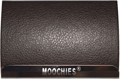 

Moochies 15 Card Holder(Set of 1, Brown)