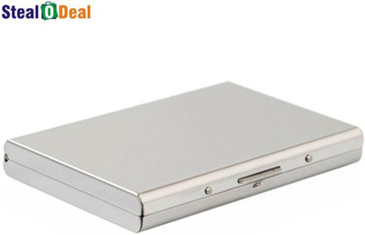 

Stealodeal Business Purpose Visa 6 Card Holder(Set of 1, Silver)