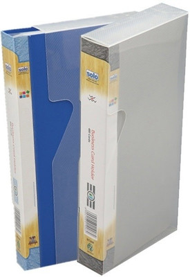

Solo 240 Card Holder(Set of 2, Blue, Grey)