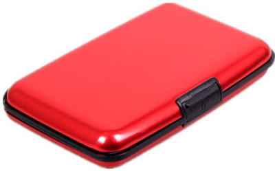 

Safety Mens 10 Card Holder(Set of 1, Red)