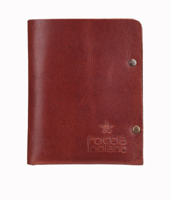 

Roccia Indiano Men Maroon Genuine Leather Wallet(2 Card Slots), Maroon-01