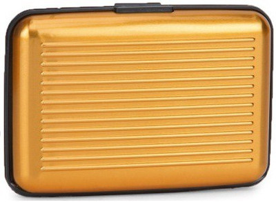 

Avani Wigs Mango People Men, Women 6 Card Holder(Set of 1, Gold)