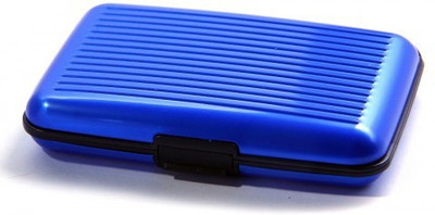 

4 Fox Series 6 Card Holder(Set of 1, Blue)
