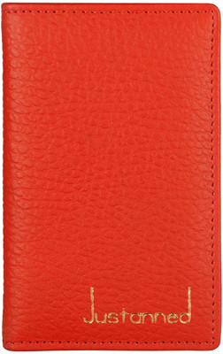 

Justanned 4 Card Holder(Set of 1, Red)