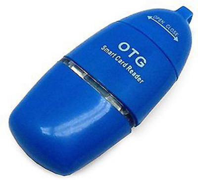 

Maxpro Mini OTG + Card Reader Card Reader(Blue)