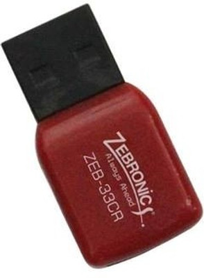 Zebronics ZEB- 33CR Card Reader(Red)