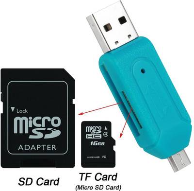 BB4 OTG Micro SD+TF Card Reader