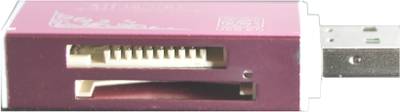 smartpower Usb 2.0 All in one card reader Card Reader (Pink) 