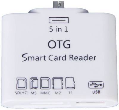 Lionix 5 in 1 OTG USB 2.0 Card Reader
