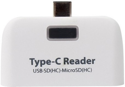 

strikers Type c reader Card Reader(Black white)