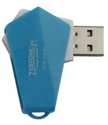 Zebronics ZEB- 34CR Card Reader(Blue)