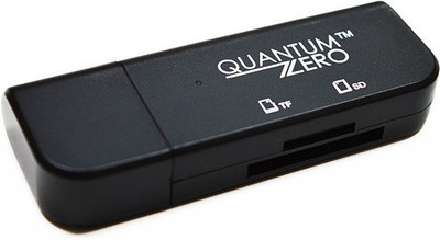

QuantumZERO QZ-CR01 2-Slot 8 in 1 USB 3.0 Card Reader(Black)