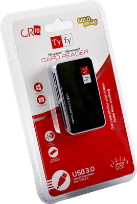 Tyfy CR10 Card Reader Black Tyfy Computer Peripherals