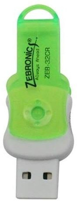 

Zebronics ZEB- 32CR Card Reader(Green)