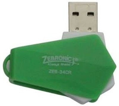 

Zebronics ZEB- 34CR Card Reader(Green)