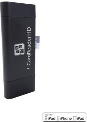 Smiledrive Super Fast MFi MicroSD &amp; SD card reader for iOS device...