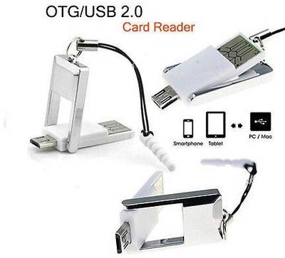 BB4 Mini OTG SD TF Adapter with 2.0 A Male Micro USB B Male Conne...