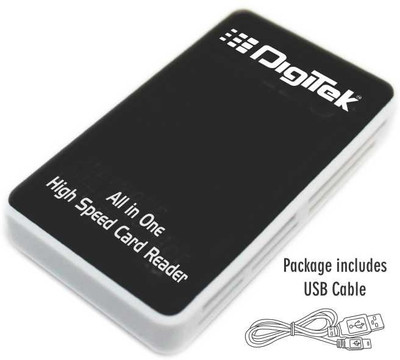 

Digitek Digitek DCR-001 Card Reader(Black, White)
