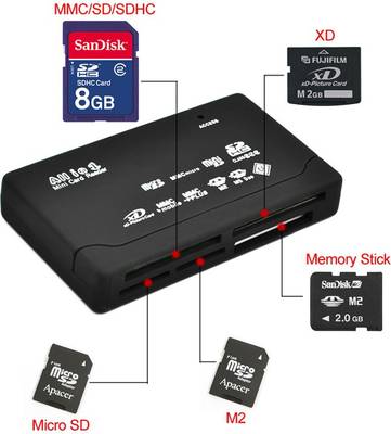 BB4 All-in-1 USB for TABLETS FOR all Digital Memory Card Reader