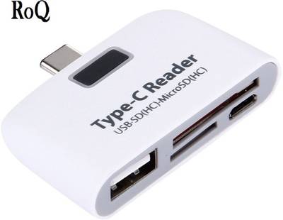 ROQ 5 in 1 USB Type-C SD / TF / SDHC OTG Card Reader