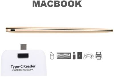 ROQ 5 in 1 USB Type-C SD / TF / SDHC OTG Card Reader