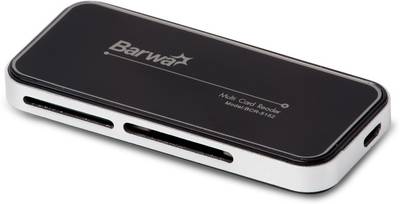Barwa BCR5152 Card Reader (Black:Silver) 