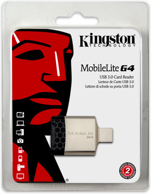 

Kingston Mobilelite G4 Usb 3 (Fcr-Mlg4) Card Reader(Black)