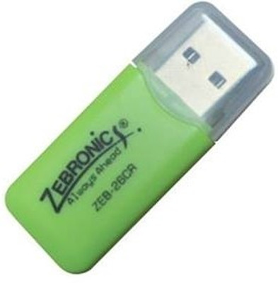 

Zebronics ZEB- 26CR Card Reader(Green)