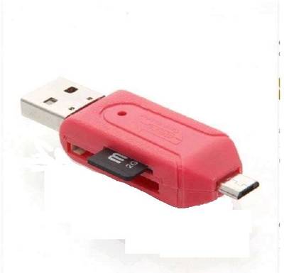 BB4 PACK OF 2 OTG Micro SD+TF Card Reader Card Reader