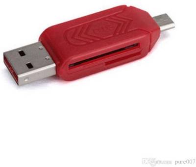 BB4 PACK OF 2 OTG Micro SD+TF Card Reader Card Reader