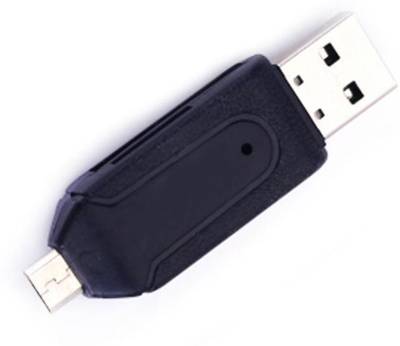BB4 OTG/USB Smart Connection Kit to Your Smart Phone/pad Support SD/T-FLASH Series Card Reader (Black) 