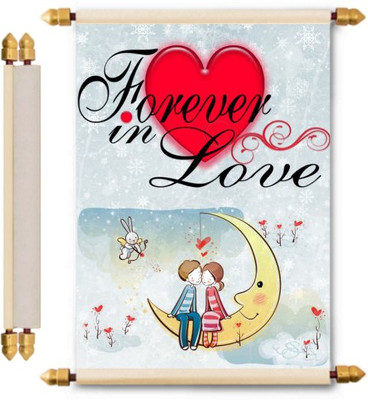 

Lolprint Love Scroll Greeting Card(Multicolor, Pack of 1)