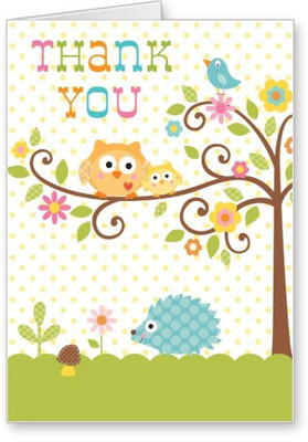 

Lolprint Thank You Greeting Card(Multicolor, Pack of 1)