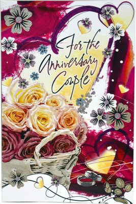 

Stylla Greeting Card(Red Yellow, Pack of 1)