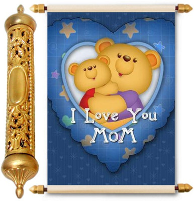 

Lolprint Gold Mothers Day Gift Scroll Greeting Card(Multicolor, Pack of 1)