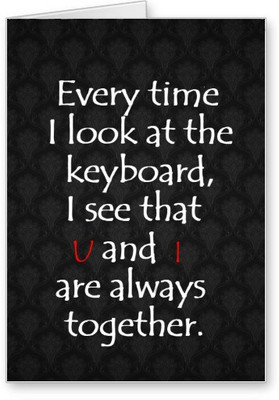 

Lolprint Love U and I Greeting Card(Multicolor, Pack of 1)