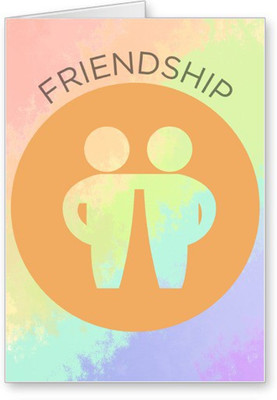 

Lolprint Friendship Day Greeting Card(Multicolor, Pack of 1)