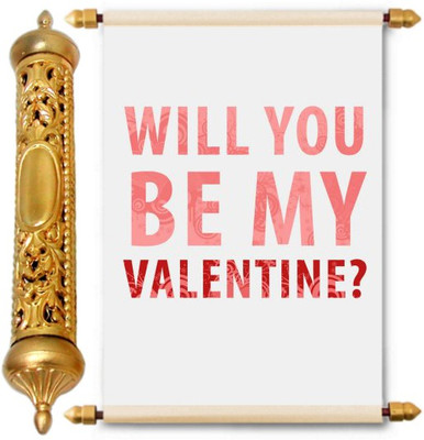 

Lolprint Gold Love Scroll Greeting Card(Multicolor, Pack of 1)
