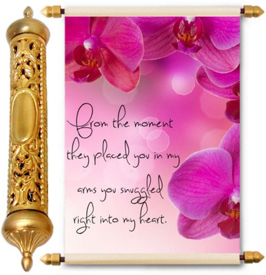 

Lolprint Gold Rakhi Gift Scroll Greeting Card(Multicolor, Pack of 1)