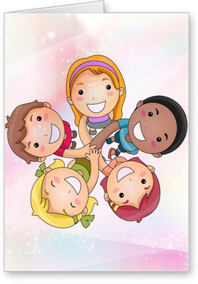 

Lolprint Kids Friendship Day Greeting Card(Multicolor, Pack of 1)