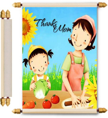 

Lolprint Mothers Day Gifts Scroll Greeting Card(Multicolor, Pack of 1)