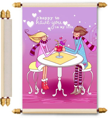

Lolprint Love Scroll Greeting Card(Multicolor, Pack of 1)