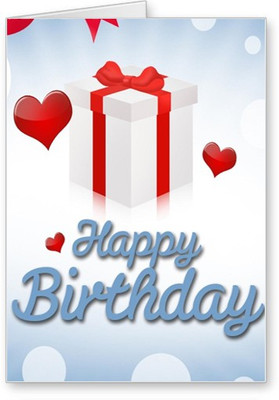 

Lolprint Happy Birthday Greeting Card(Multicolor, Pack of 1)