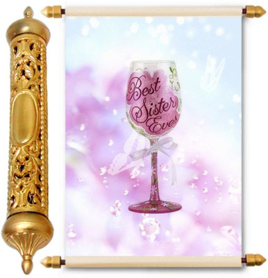 

Lolprint Gold Rakhi Gift Scroll Greeting Card(Multicolor, Pack of 1)