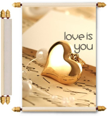 

Lolprint Love Scroll Greeting Card(Multicolor, Pack of 1)