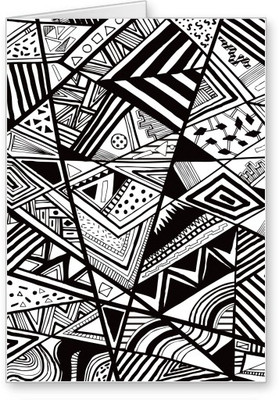 

Lolprint Pattern Greeting Card(Multicolor, Pack of 1)