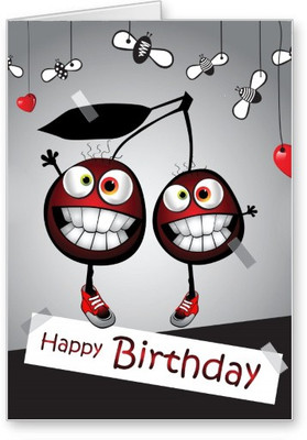

Lolprint Happy Birthday Greeting Card(Multicolor, Pack of 1)